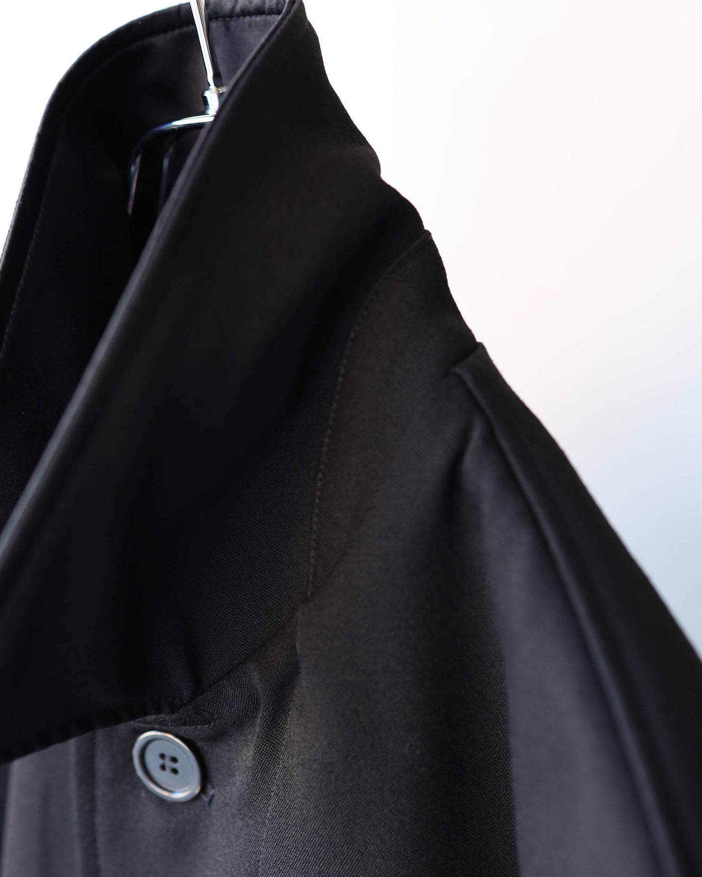 TUXEDO COVERALL POLWARTH TUXEDO CLOTH "BLACK"