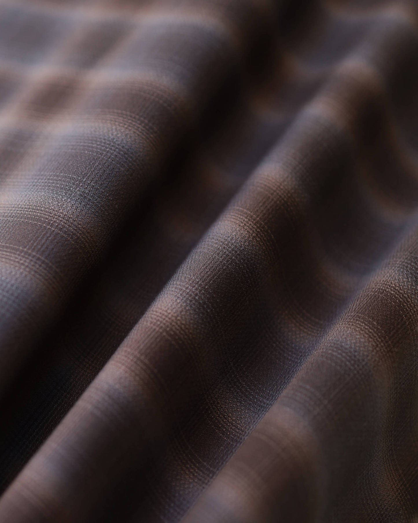 NECKTIE SHIRT "BROWN"