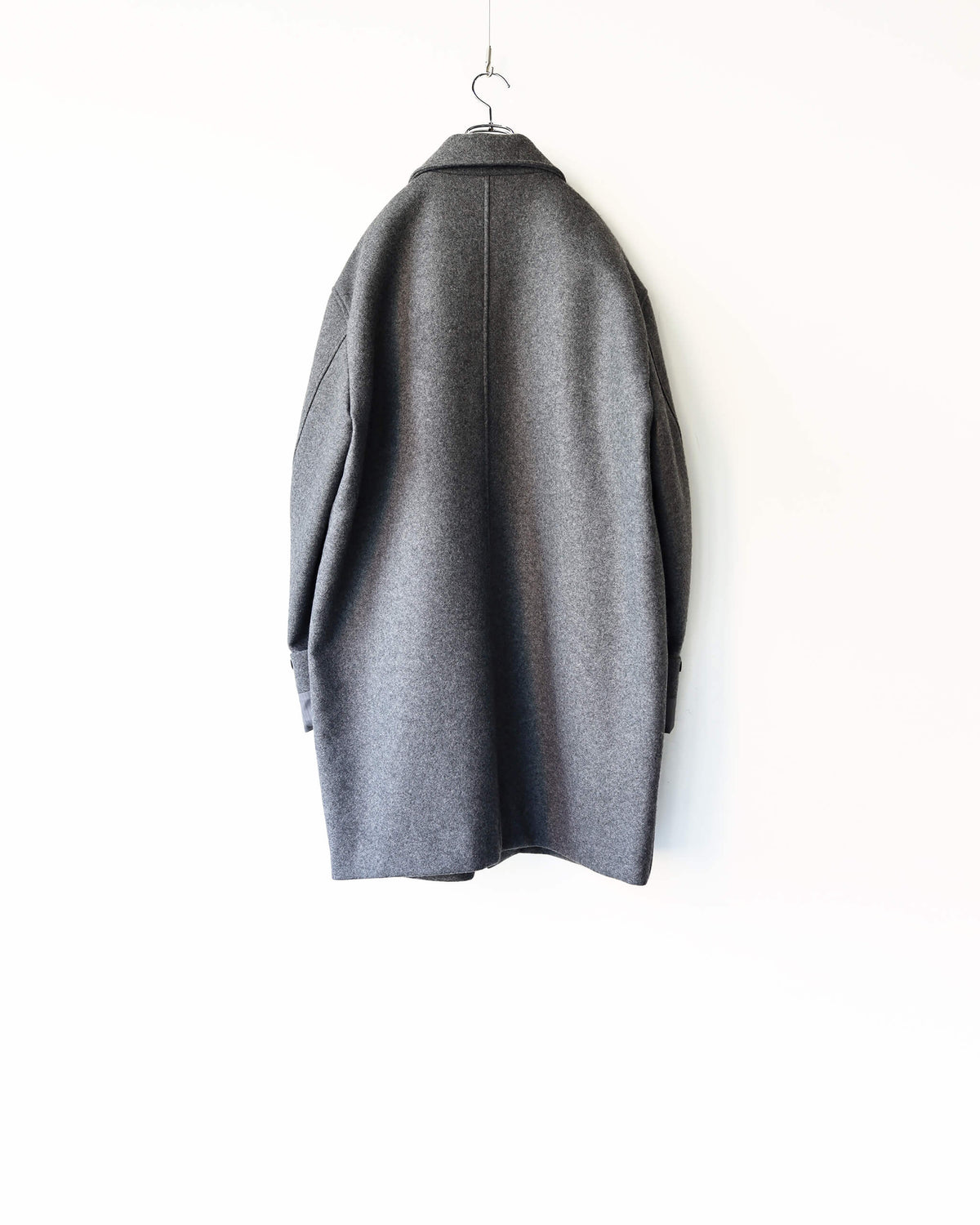 LONG REACH SOUTIEN COLLAR COAT "GRAY"