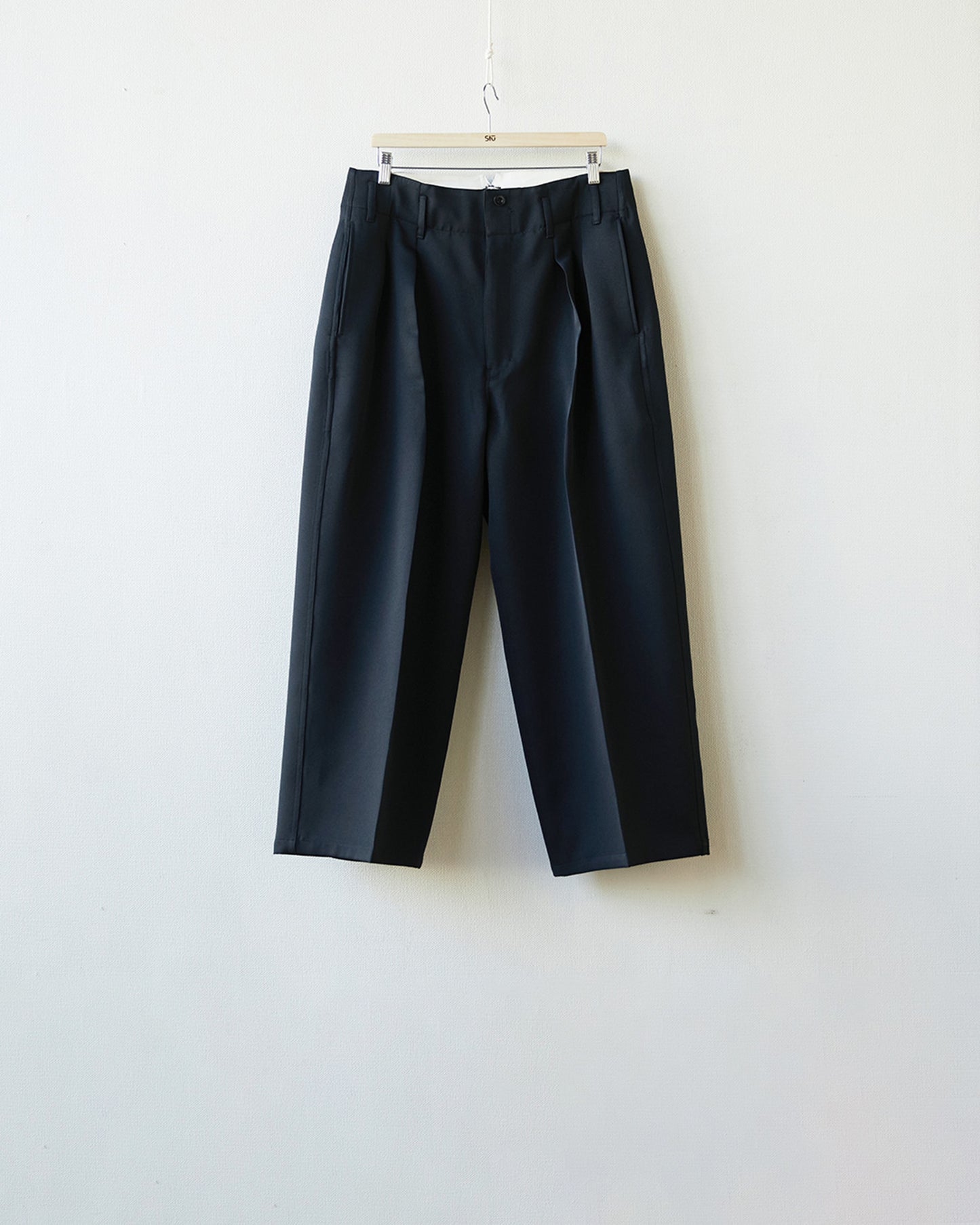 dokan wide slacks "black"