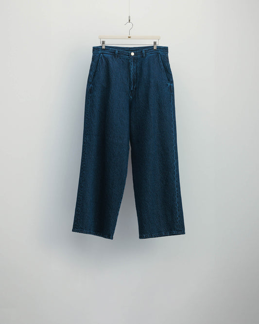 dokan wide denim "indigo"
