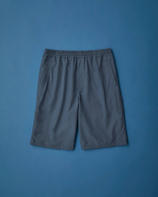Hassui popline - Bulky easy shorts "Cambridge blue"