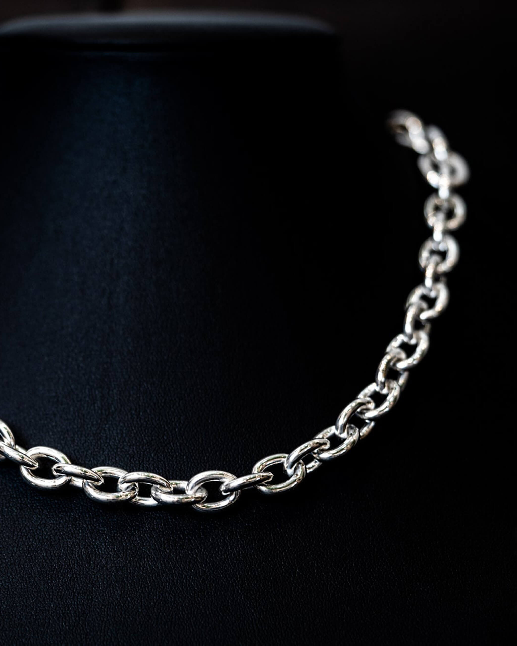 WAKAN SILVER SMITH Hook connect necklace gradually [C-028] -MORLS-