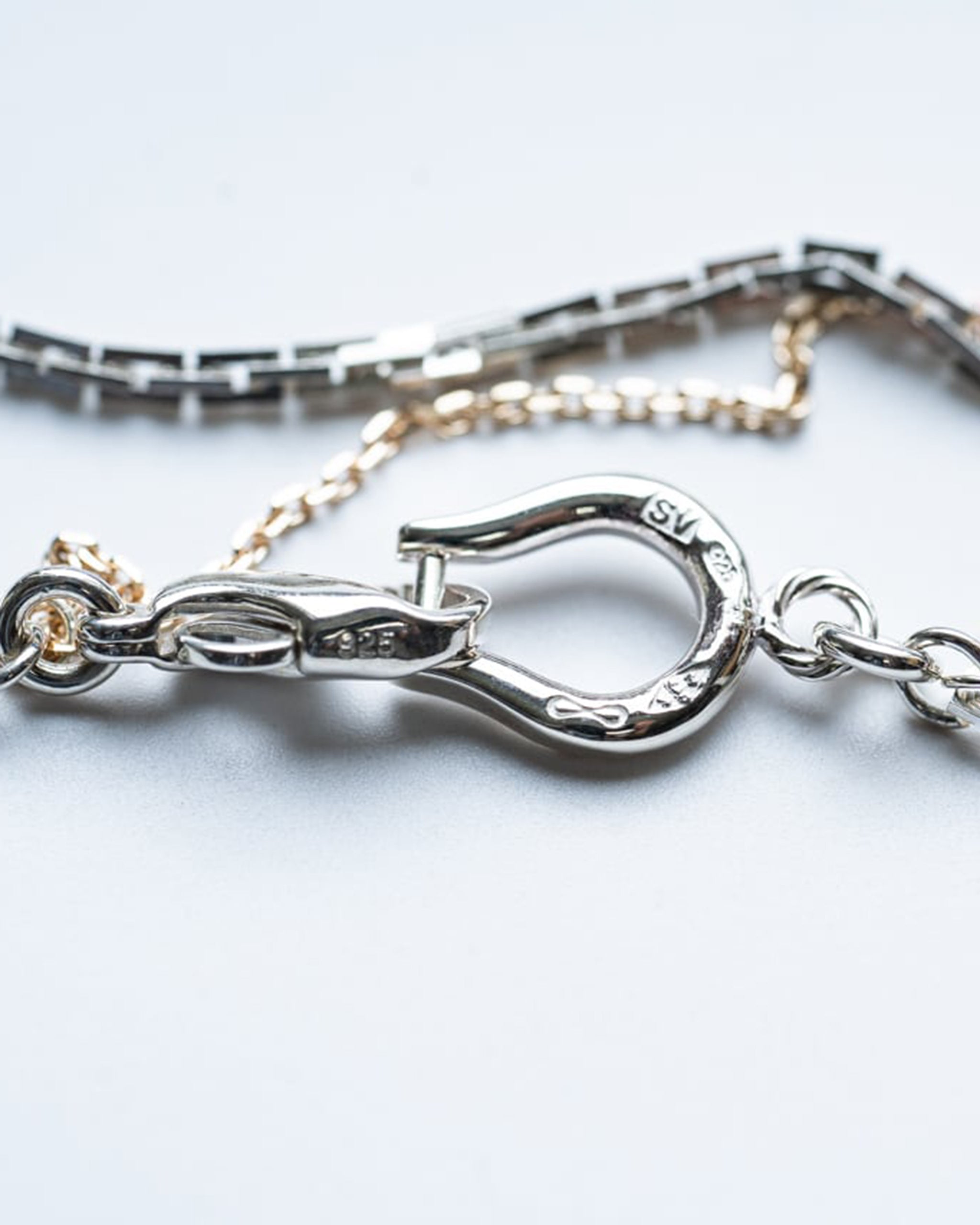 WAKAN SILVER SMITH K10 Horse shoe combination bracelet (TYPE