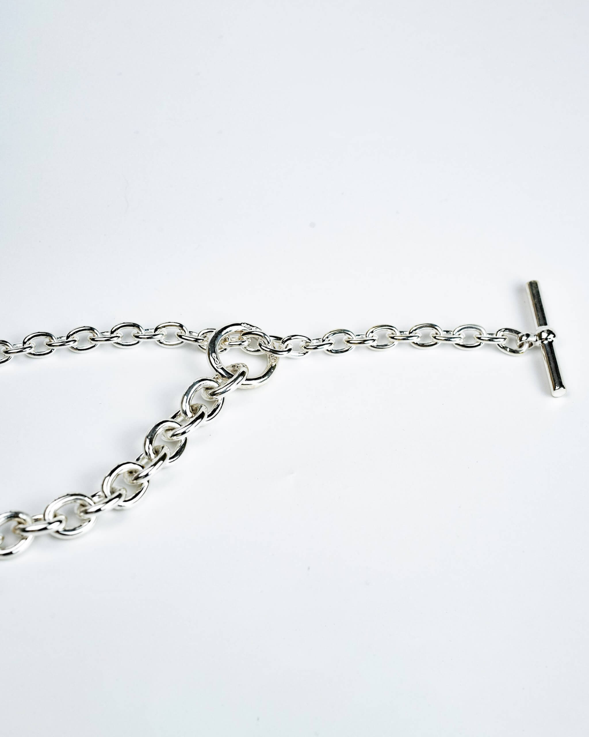 WAKAN SILVER SMITH Hook connect necklace gradually [C-028] -MORLS-