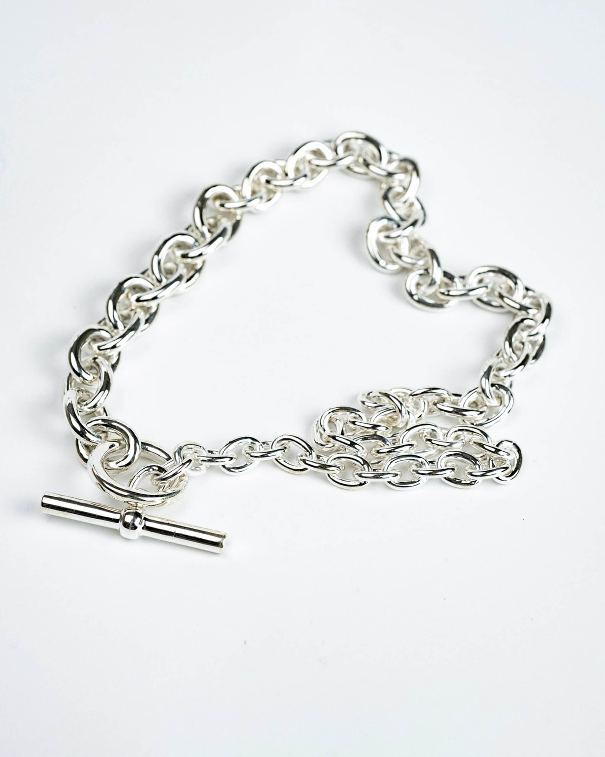 WAKAN SILVER SMITH Hook connect necklace gradually [C-028] -MORLS-