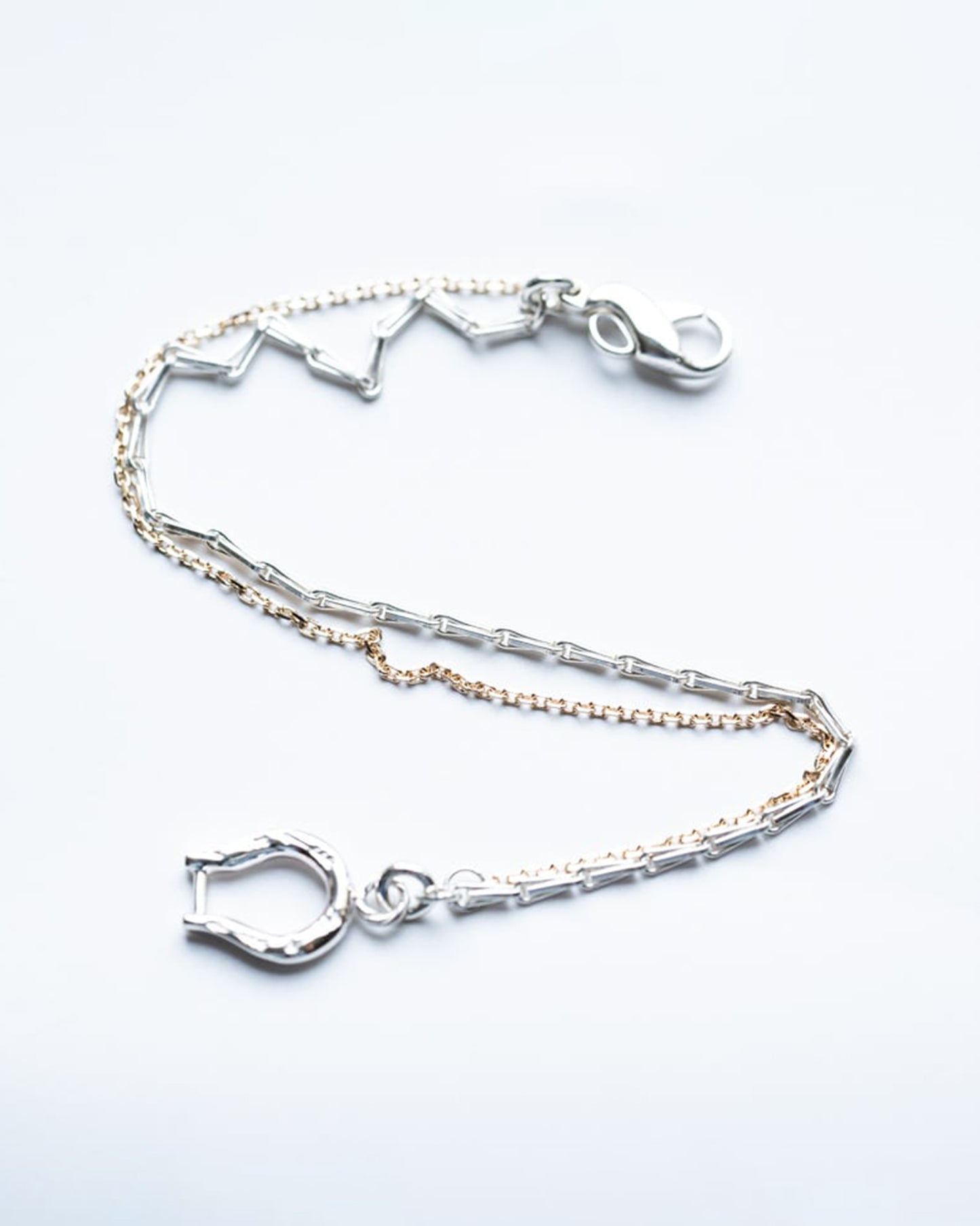 K10 Horse shoe combination bracelet (TYPE A) [BN-091]