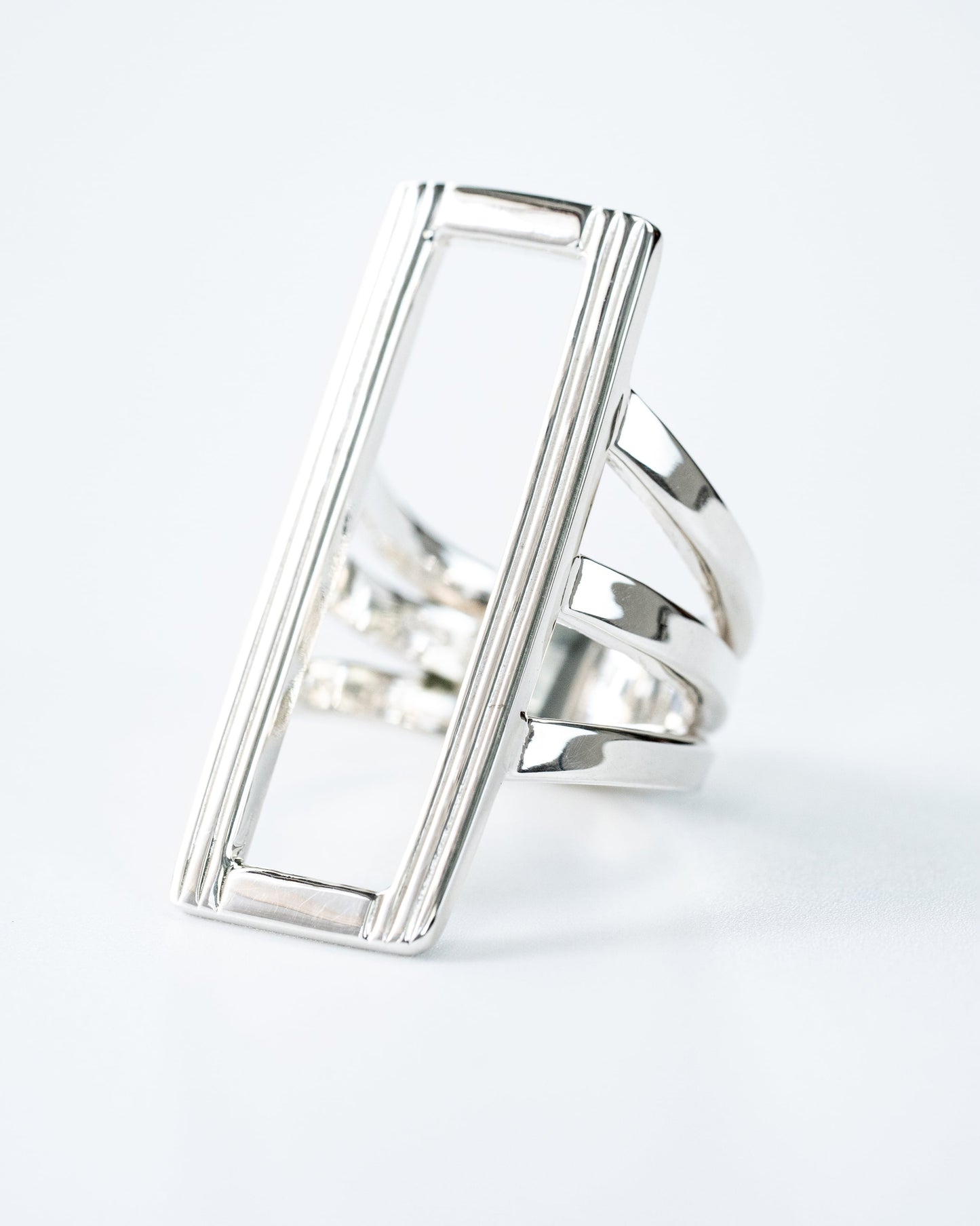 See through square ring