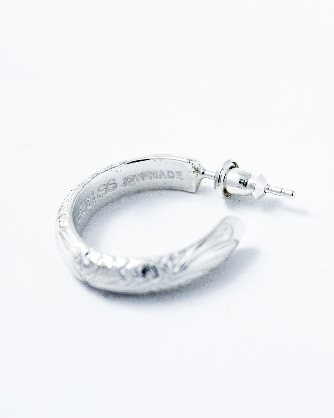 高価値 WAKAN SILVER SMITH Arabesque earring (L) [PI-012] -MORLS- アクセサリー