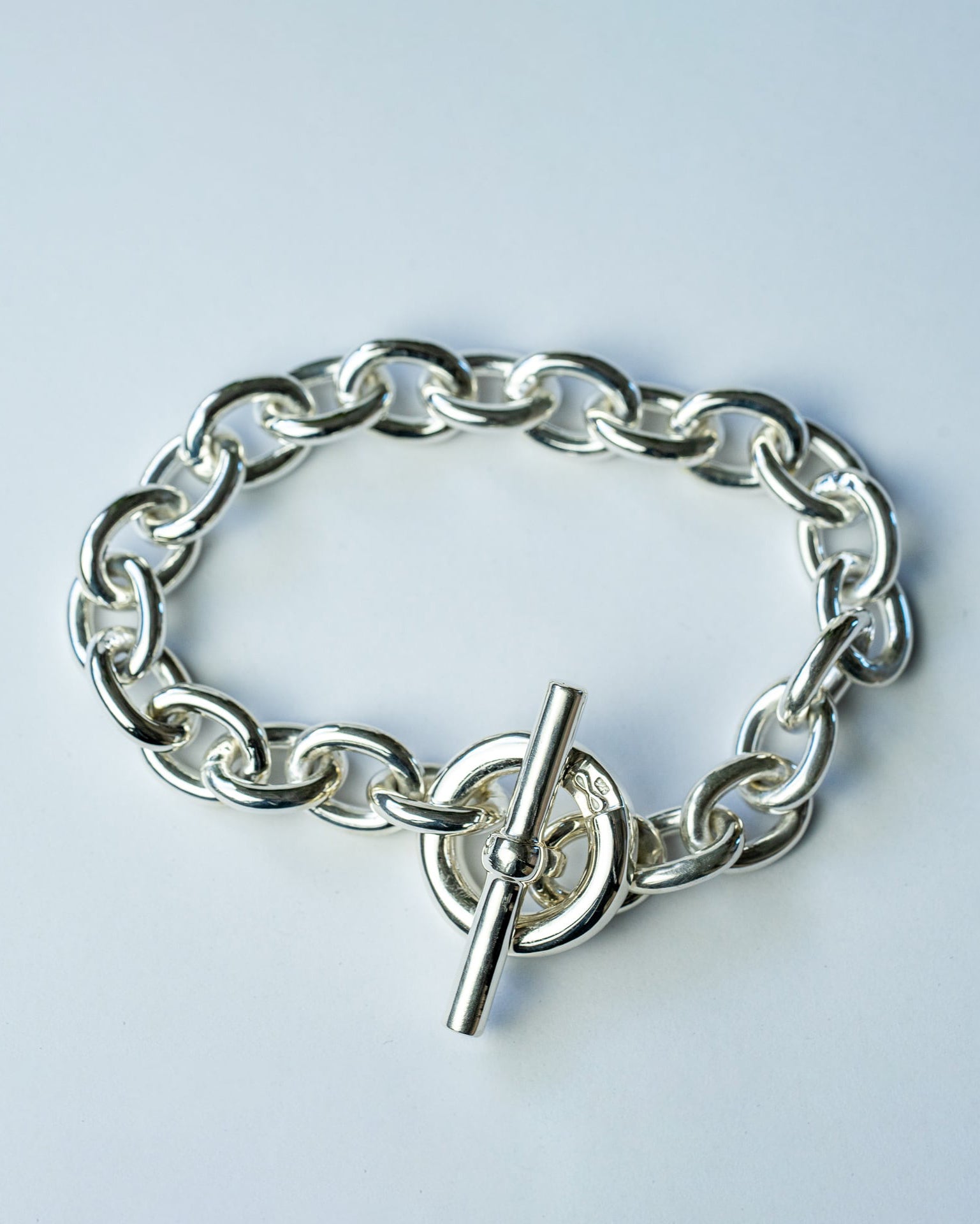  St. Croix Style Hook Bracelet 4 mm wide, Sterling