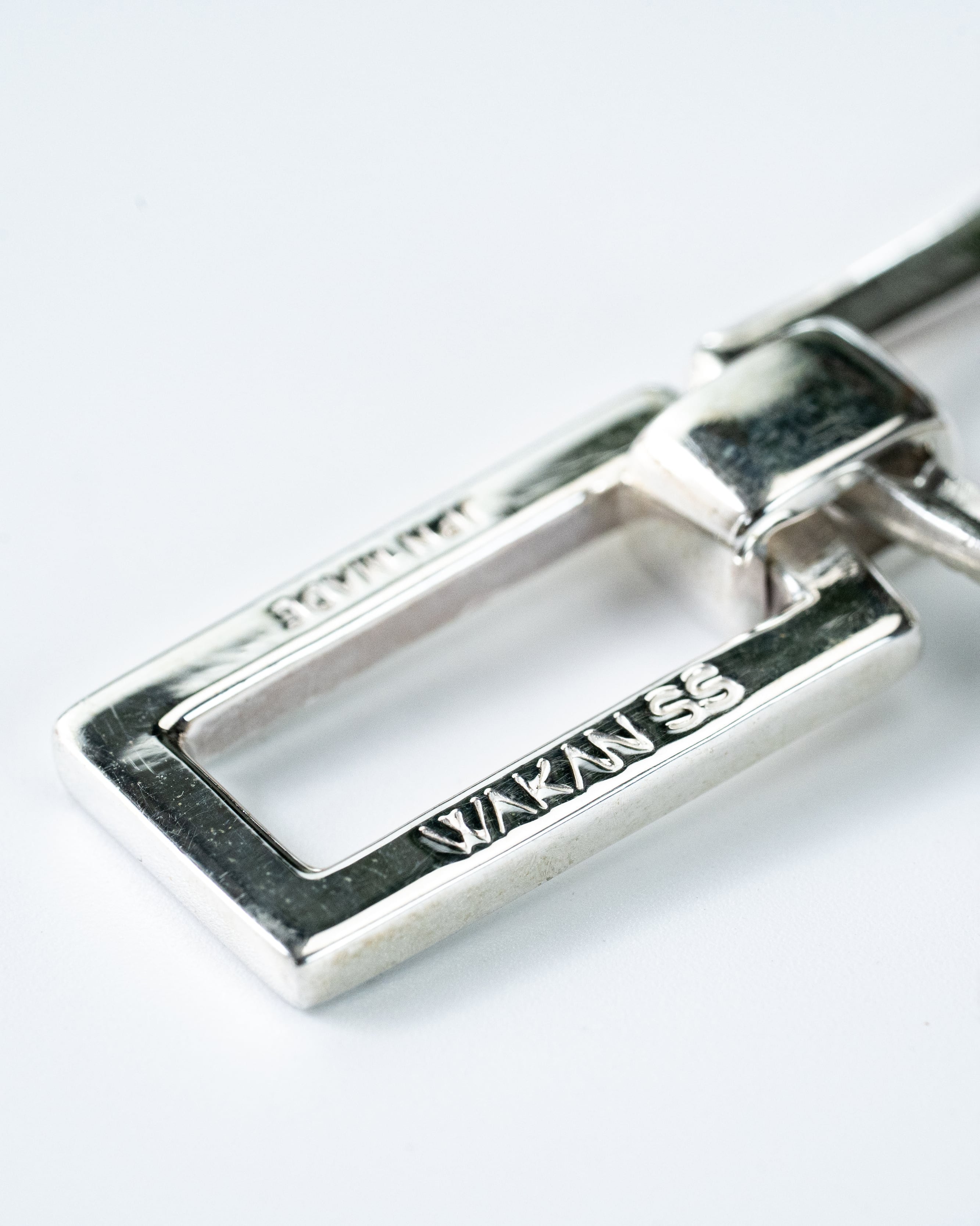  ☆ブレスレット Minimalistic Squares WAKAN SILVER SMITH See through All Square bracelet -MORLS-