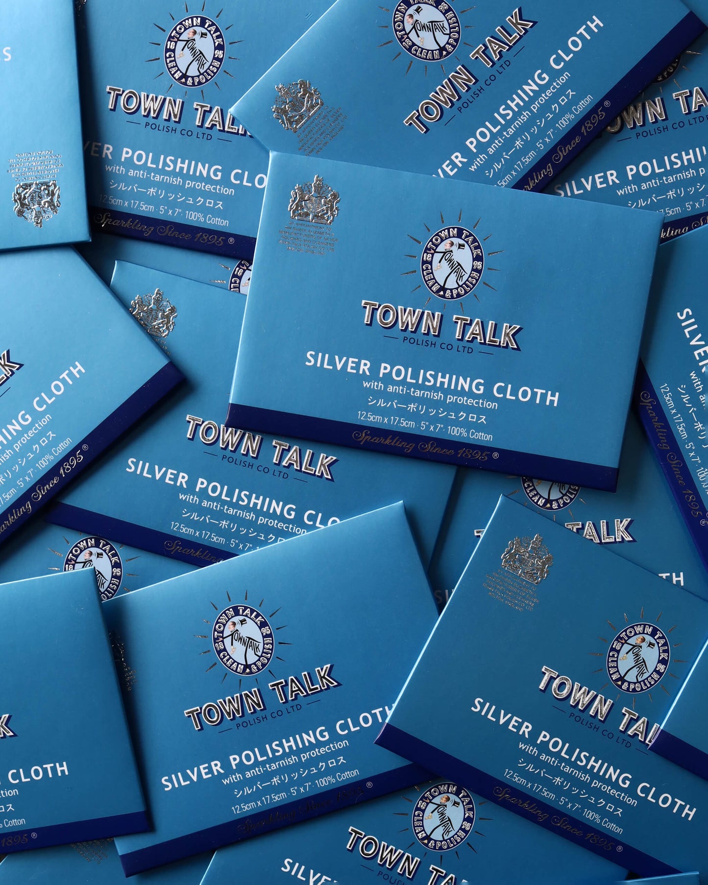 TOWN TALK SILVER POLISHING CLOTH [O-S01]