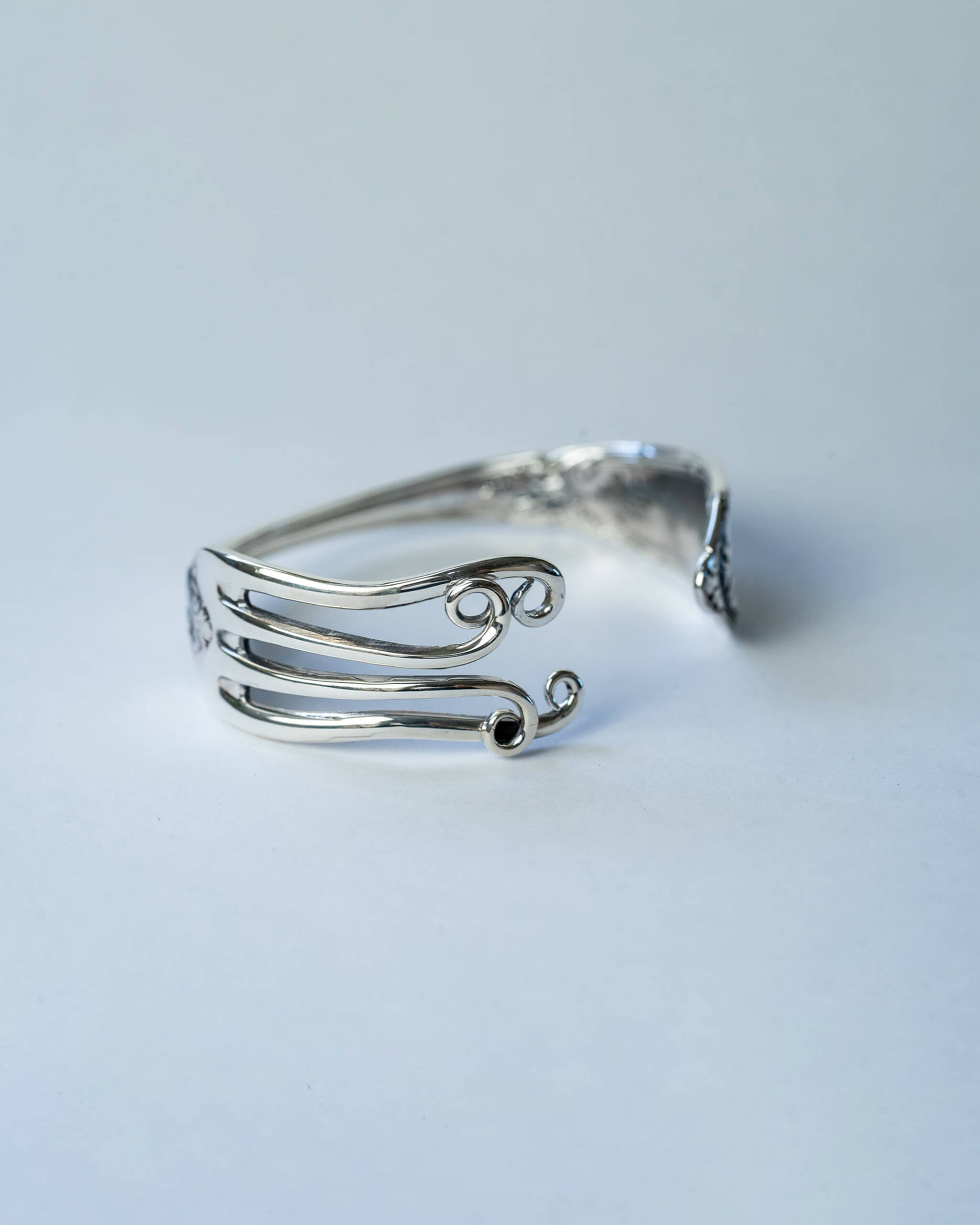 WAKAN SILVER SMITH Antique fork bangle [BN-032] -MORLS-