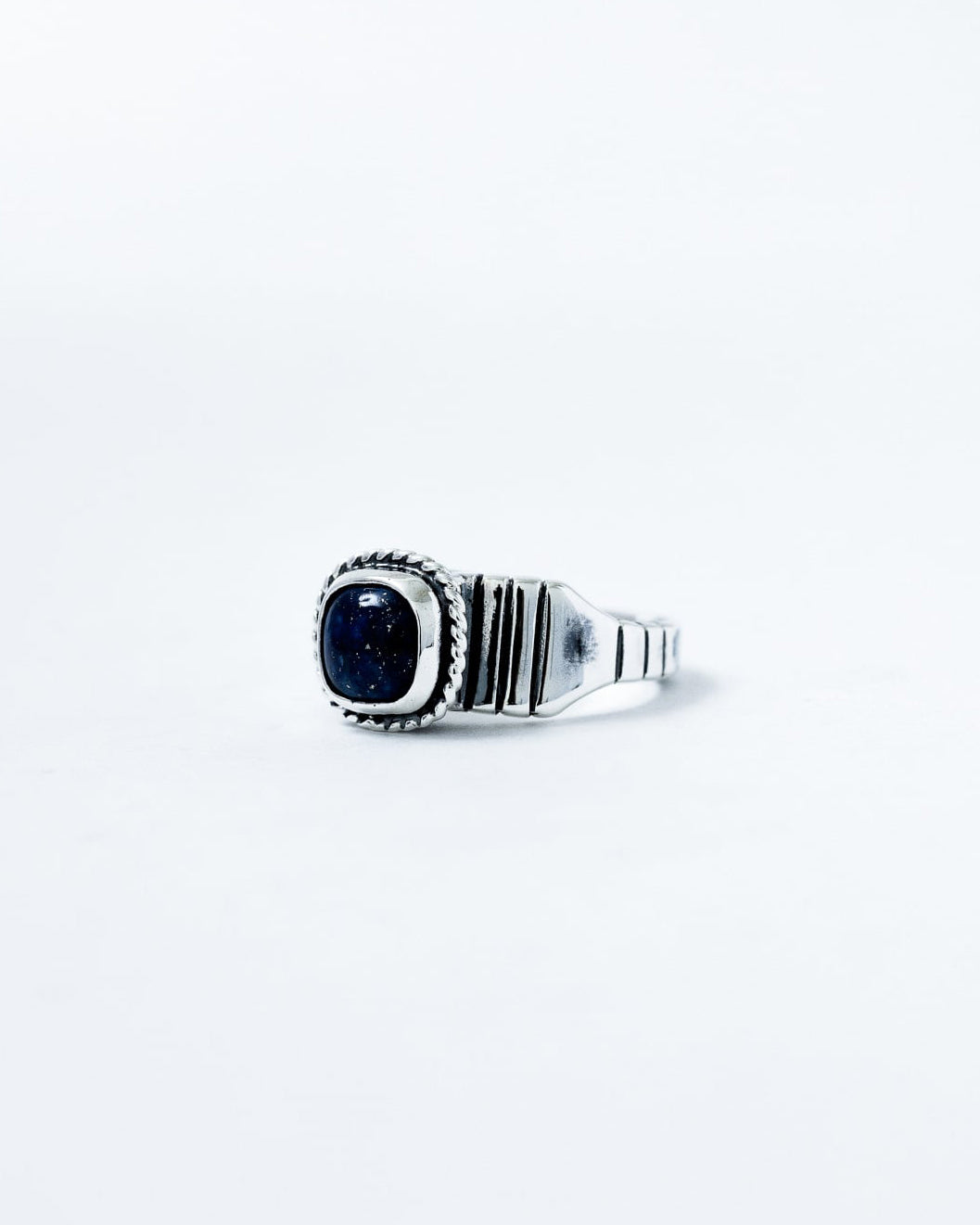 Lapis lazuli Brick ring [R-072]